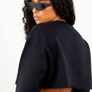 Black Crewneck Sweatshirt Size Large